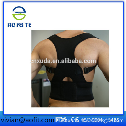 alibaba express Adjustable Magnetic Posture Support Back Brace Relieves Neck, Back and Spine Pain, posture corrector